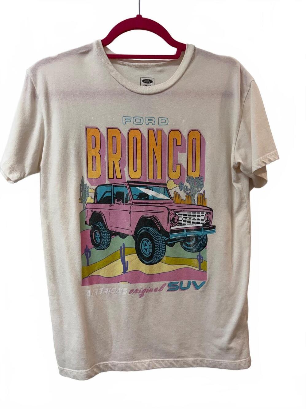 Ford Bronco shirt, women's size medium